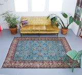 Old Isparta Rug 6.3ftx8.8ft