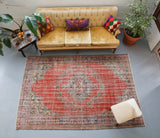 Vintage Demirci Rug 6ftx8.8ft