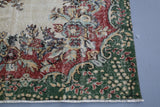 Vintage Isparta Rug 6.9ftx9ft