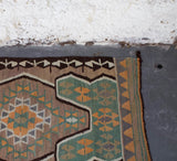 pile rug, Turkish rug, vintage rug, portland, rug shop, bright colors, wild shaman, area rug, red rug, mini rug, bold color, Portland, Oregon, rug store, rug shop, local shop, flat weave, kilim rug