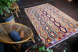 Vintage Antalya Kilim 5.1ftx7.6ft