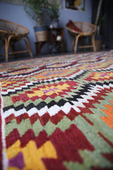 Vintage Antalya Kilim 5.1ftx7.6ft