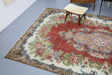 Vintage Turkish Isparta Rug 7'x11'