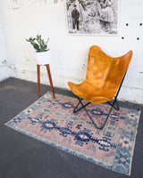 old rug, antique rug, earthy colors, faded colors, Turkish rug, vintage rug, flat weave, kilim rug, large area rug, square rug, Wild Shaman, Portland, Oregon, rug store, rug shop, local shop