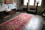 Old Adana Avsar Kilim 5.3ftx11.9ft