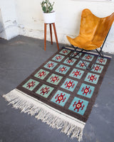 pile rug, Turkish rug, vintage rug, portland, rug shop, bright colors, wild shaman, worn out rug, distressed rug, bold color, Portland, Oregon, rug store, rug shop, local shop