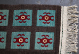pile rug, Turkish rug, vintage rug, portland, rug shop, bright colors, wild shaman, worn out rug, distressed rug, bold color, Portland, Oregon, rug store, rug shop, local shop
