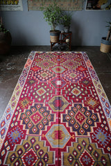 Old Adana Avsar Kilim 5.3ftx11.9ft