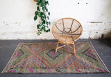 flat weave, hallway runner, runner rug, old rug, antique rug, earthy colors, faded colors, Turkish rug, vintage rug, soft rug, Portland, Oregon, rug store, rug shop, local shop