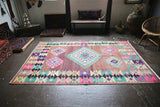 Old Milas Bencik Kilim 5.5ftx8.5ft