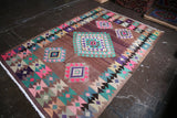 Old Milas Bencik Kilim 5.5ftx8.5ft