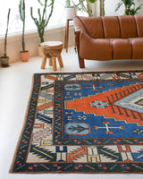 Area rug in a living room setting, pile rug, Turkish rug, custom rug, , new rug, modern rug, customizable rug, made to order rug, portland, rug shop, bright colors, wild shaman, soft rug, bold color, Portland, Oregon, rug store, rug shop, local shop, made in Turkey