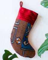 Christmas Stocking, kilim Christmas stocking, gif tables, holiday gift ideas, rug shop, Portland, Oregon, home accessories, kilim accessories, rug accessories,  Christmas gift ideas