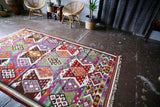 Vintage Antalya Kilim 5.7ftx9.3ft