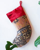 Christmas Stocking, kilim Christmas stocking, gif tables, holiday gift ideas, rug shop, Portland, Oregon, home accessories, kilim accessories, rug accessories,  Christmas gift ideas