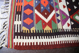 Vintage Antalya Kilim 5.7ftx9.3ft