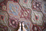Old Mersin Mut Kilim 5.10ftx9.9ft