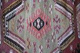 Old Mersin Mut Kilim 5.10ftx9.9ft