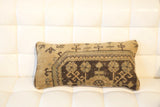 Lumbar Pile Rug Pillow 12inx24in