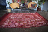 Old Konya Cicim Kilim 5ftx7.9ft