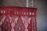 Old Konya Cicim Kilim 5ftx7.9ft