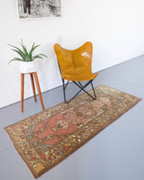 pile rug runner, Turkish rug, vintage rug, portland, rug shop, bright colors, wild shaman, runner rug, bold color, Portland, Oregon, rug store, rug shop, local shop, hallway runner, skinny runner