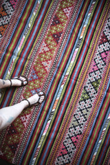 Vintage Aegean Cicim Kilim 5.7ftx10ft