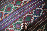 Vintage Aegean Cicim Kilim 6.2ftx8.1ft