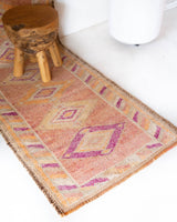 pile rug runner, Turkish rug, vintage rug, portland, rug shop, bright colors, wild shaman, runner rug, bold color, Portland, Oregon, rug store, rug shop, local shop, hallway runner, skinny runner, kilim runner, earthy colors, faded colors