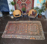 Old Kayseri Avsar Kilim 6ftx9.6ft