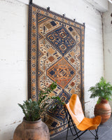 old rug, antique rug, earthy colors, faded colors, Turkish rug, vintage rug, soft rug, Portland, Oregon, rug store, rug shop, local shop, pile rug
