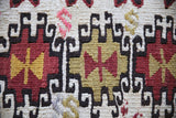 Old Mersin Mut Kilim 5.2ftx7.10ft