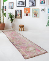 pile rug runner, Turkish rug, vintage rug, portland, rug shop, bright colors, wild shaman, runner rug, bold color, Portland, Oregon, rug store, rug shop, local shop, hallway runner, skinny runner, kilim runner, earthy colors, faded colors