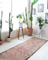 pile rug runner, Turkish rug, vintage rug, portland, rug shop, bright colors, wild shaman, runner rug, bold color, Portland, Oregon, rug store, rug shop, local shop, hallway runner, skinny runner, kilim runner, earthy colors, faded colors