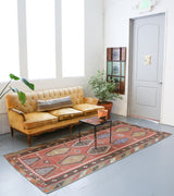 old rug, antique rug, earthy colors, faded colors, turkish rug, vintage rug, flat weave, kilim rug, large area rug, square rug, Wild Shaman, Portland, Oregon, rug store, rug shop, local shop