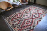 Old Fethiye Kilim 5.1ftx8.9ft