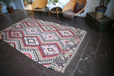 Old Fethiye Kilim 5.1ftx8.9ft