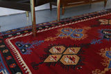 Vintage Turkish Sivas Sarkisla Kilim Rug 5'3"x12'