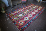 Old Ushak Esme Kilim 6ftx10.7ft