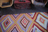 Vintage Antalya Kilim 5.9ftx10ft