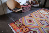 Vintage Antalya Kilim 5.9ftx10ft
