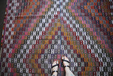 Old Aegean Cicim Kilim 5.7ftx10.8ft