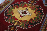Old Anatolian Rug 4.6ftx7.3ft
