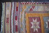 Old Mersin Mut Cicim Kilim 4.8ftx6ft