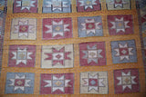 Old Mersin Mut Cicim Kilim 4.8ftx6ft