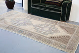 Vintage Anatolian Rug 4.5ftx8.4ft