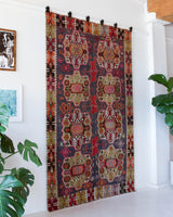 Turkish rug, vintage rug, flat weave, kilim rug, large area rug, square rug, Wild Shaman, Portland, Oregon, rug store, rug shop, local shop, bright colors, area rug, bold color