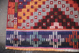 Vintage Aegean Cicim Kilim 5.5x9.6ft