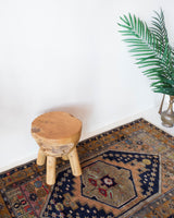 Vintage Turkish rug in living room setting, old rug, antique rug, pastel colors, faded colors, Turkish rug, vintage rug, soft rug, Portland, Oregon, rug store, rug shop, local shop