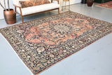 Old Anatolian Carpet 7ftx10ft